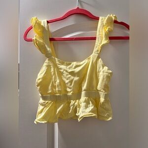 Revolve Superdown Yellow Tank Top